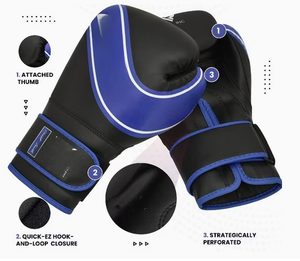 Guantes de Boxeo para Entrenamiento Deportivo y Fitness, Equipo de Gimnasio Tailandés, Precio de Fábrica - Product Image 2