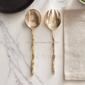 ชุดช้อนส้อมหรูหรา 5 ชิ้น Royal Artisans พร้อมด้ามจับสแตนเลสสีดำ ชุดอุปกรณ์รับประทานอาหารทันสมัยสำหรับงานเลี้ยง งานแต่งงาน โรงแรม และเป็นของขวัญ - Product Image 4