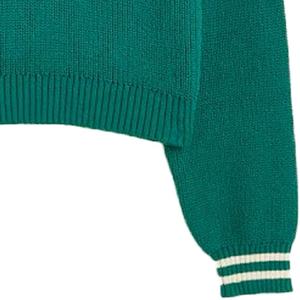 Pull en tricot tendance à col en V pour homme, manches régulières, couleur unie, pull d'automne - Product Image 2