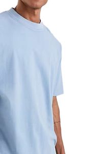 Oem Premium Thick Neck Custom Heavyweight Oversized T-shirt Blank 250gsm 100% Cotton Adults Oversized <b>Tshirt</b> Breathable - Product Image 2