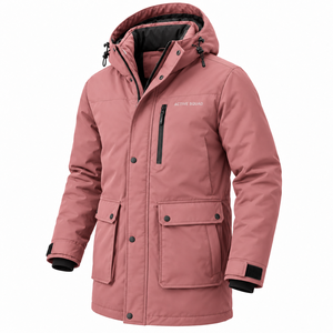 Chaqueta con Cremallera y Relleno de Algodón, Prenda Exterior Informal y Elegante, Talla Grande, Chaqueta Parka de Invierno para Hombre, Resistente al Viento, OEM - Product Image 4