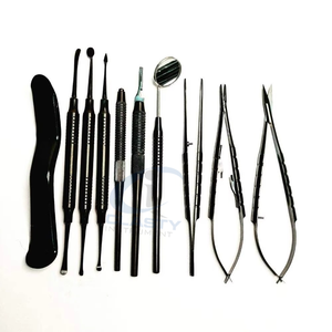 Ensemble d'instruments dentaires professionnels, kit composite de base, instruments chirurgicaux manuels, équipements dentaires - Product Image 2