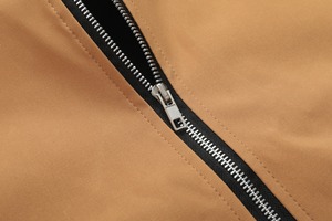 New Style Unisex Golf <b>Jackets</b> Winter Windproof Canvas Zipper <b>Mandarin</b> <b>Collar</b> Casual Streetwear Coats - Product Image 4