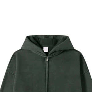 Nouvelle Arrivée 2026 – Sweat à Capuche Zippé Homme Hiver Effet Délavé, Séchage Rapide, Grande Taille, Respirant, Mélange Coton – Soldes – Fabriqué au Pakistan - Product Image 6