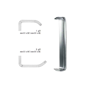 Juego de 2 Retractores Farabeuf de Alta Calidad, 12 cm, Instrumento Quirúrgico de Precisión para Retracción de Tejidos y Huesos, Kit Quirúrgico Duradero - Product Image 1