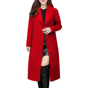 Fabricant professionnel de manteaux d'hiver décontractés pour femmes, sur mesure, design unique, respirant, épais, en laine. - Product Image 1