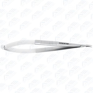 Portaagujas Micro Barraquer de Carburo para Microcirugía, Instrumento Médico de Acero Inoxidable y Tungsteno - Product Image 2