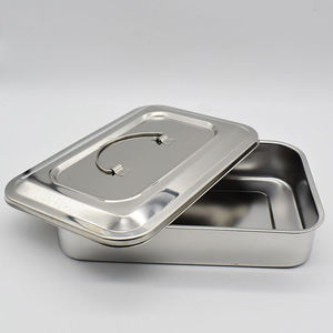 Bandeja Quirúrgica Dental Reutilizable, Autoclavable, de Acero Inoxidable, Porta Instrumentos, Juego de Instrumentos, Manual, Proveedor OEM - Product Image 1