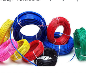 Stranded Silver Plated Copper <b>Electrical</b> Wire 12V/24V Rated PTFE Insulated Shape IP40 AWG 26/7/34 Electronics <b>Instrumentation</b> - Product Image 4