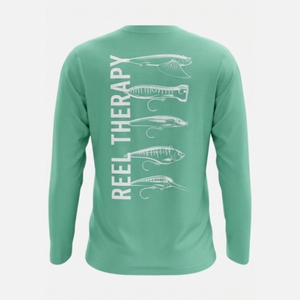 Camiseta de Pesca de Manga Larga para Hombre, Protección Solar UPF 50+ UV, Absorbe la Humedad, Estampado Personalizado, Camisa para Actividades al Aire Libre - Product Image 4
