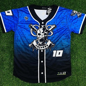 Men's <b>Baseball</b> Jerseys Customized Logo Sportswear Low Price Blank Pattern Uniform Shirts with OEM Design - Product Image 5
