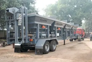 Planta Móvil de Asfalto con Motor de Engranajes y Caja de Cambios, Mezcladora Portátil para Carreteras, Fabricada en India para Proyectos de Construcción de Carreteras - Product Image 3