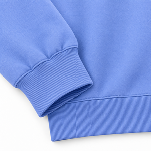 <b>Coral</b> Crew Neck Pullover Sweatshirt Men Solid Color Long Sleeve Knitted Oversized Fit Casual <b>Top</b> Polyester/Cotton 340g - Product Image 4