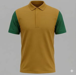 Chemises à manches courtes pour hommes, décontractées, streetwear d'été, respirantes, séchage rapide, teintes unies, usage quotidien, 100% polyester - Product Image 1