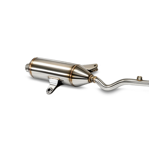 Tuyau d'échappement de course en acier inoxydable 304, silencieux de moto, fabrication OEM, fabriqué à Taïwan, qualité supérieure - Product Image 2