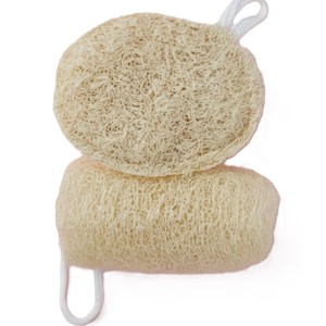 Éponge de cuisine biodégradable à base de plantes, tampon de nettoyage en fibre naturelle de loofah, réutilisable pour les tâches ménagères - Product Image 4