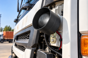 ไซเรนล้อรถ WHL125 24V / ไซเรนอิเล็กทรอนิกส์ กันน้ำ ทำจากพลาสติก - Product Image 5