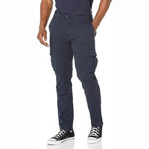 Pantalon cargo tactique en toile pour homme, respirant, imperméable, multi-poches, léger, lavé, pour le printemps et les activités de plein air - Product Image 1