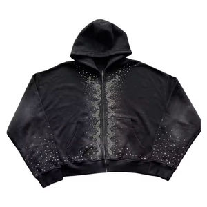 Sudadera Personalizada de Manga Larga de Algodón para Hombre, Sudadera con Capucha de Estilo Casual con Estampado para Otoño - Product Image 1