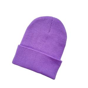 Gorro de punto con puños cortos unisex con logotipo de etiqueta privada, gorro con parche personalizado para hombre, venta al por mayor para viajar - Product Image 2
