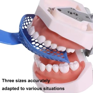 Bandeja de Impresión Dental de Plástico, Retenedor de Dientes Autoclavable, Soporte para Modelo de Dentadura Superior e Inferior, Instrumentos Orales Manuales - Product Image 5