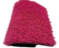Tapis de gazon artificiel décoratif, fausse herbe en plastique, tapis d'herbe artificielle rouge/jaune/bleu pour balcon, maternelle, motif arc-en-ciel de dessin animé