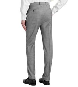 กางเกงเอวสูงของผู้ชายกางเกงลำลองแนวธุรกิจผ้าตรงมีซิปปรับแต่งได้สำหรับ2024 - Product Image 6