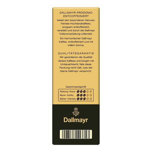 Café Molido Descafeinado Dallmayr Prodomo 12x500g, el Más Vendido, Calidad Premium, Tueste Alemán, Sabor Intenso - Product Image 6