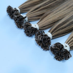 Extensiones de Cabello Vietnamitas Remy con Punta Plana de Queratina, Doble Trama, Sin Sintéticos, Sin Procesar, Color Piano, 24 Pulgadas - Product Image 3