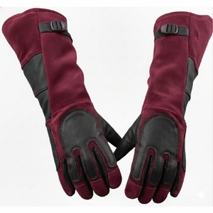 Premium Leather Welding <b>Gloves</b> Heat Resistant Safety <b>Gloves</b> for Professional Welding Work - Product Image 2