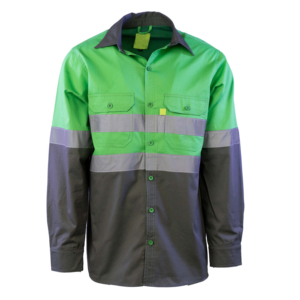 2026 New Custom Wholesale Men's O-Neck Reflective Hi-Vis Breathable <b>Safety</b> T-Shirt Custom Design <b>Roadway</b> <b>Safety</b> Shirt - Product Image 6
