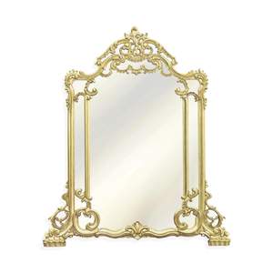 กระจกติดผนังไม้สักคลาสสิกระดับพรีเมียม งานแฮนด์เมด ทนทาน กะทัดรัด ตกแต่งบ้านอย่างหรูหรา - Product Image 1