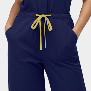 Tenues médicales élégantes pour femmes en gros – Ensemble de blouses et pantalons d'infirmière tendance pour le travail - Product Image 6