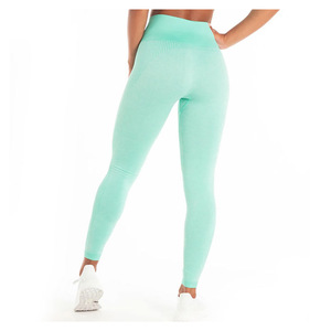 Leggings pour femmes en gros, taille haute, écologiques, pour le yoga et les activités sportives, légers, extensibles, tendance - Product Image 5