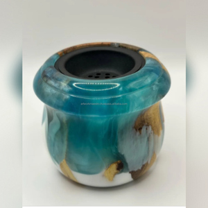 Resin <b>Wood</b> & Metal Fully Handmade Eco-Friendly 100% Natural Aromatherapy Bakhoor Incense <b>Burners</b> Indian Artisan ARTWORK MAESTRO - Product Image 1