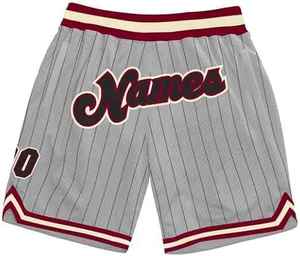 Customized Basketball Sports Training Shorts Quick Drying Feature Solid Sublimation Transfer Team <b>Name</b> Logo - Product Image 3