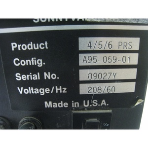 AMAT 0190-00158 Lámpara Gasonic, Controlador, Control de Velocidad - Equipo y Piezas de Semiconductores de Confianza a Nivel Global - Product Image 1