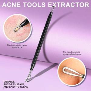 Extractor de Puntos Negros y Espinillas 2 en 1 Profesional UBI con Limpiador de Poros para Eliminar Acné y Comedones del Rostro (Logotipo Personalizado) - Product Image 5