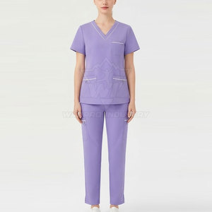 Ensemble d'uniformes professionnels médicaux pour femmes 2026 : Confort optimal pour de longues heures de travail - Product Image 3