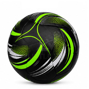 Ballon de football hybride en PU léger et de haute qualité, avec un design de panneaux durables pour l'entraînement, la pratique et les matchs de football - Product Image 3