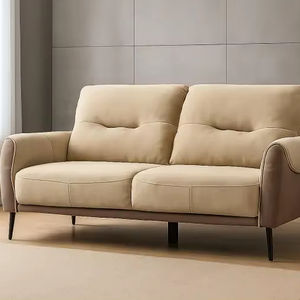 Canapé d'angle moderne en tissu rembourré de qualité supérieure pour petit espace, ensemble de canapés compact pour salon - Product Image 1