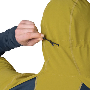 Custom Men's Navy Blue <b>Quilted</b> Jacket Waterproof Eco-Friendly Windproof Zipper Closure Casual <b>Winter</b> Outerwear Polyester/Nylon - Product Image 6