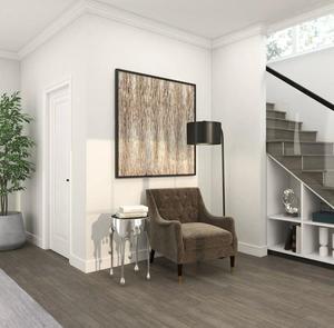 Mesa de Centro Moderna y Elegante de Metal con Diseño de Goteo y Tapa de Vidrio Templado, Muebles Contemporáneos para Sala de Estar - Product Image 5