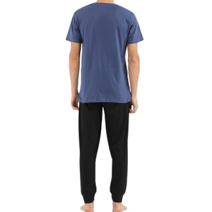 Conjunto de Pijama de Terciopelo para Hombre, Ropa de Dormir de Algodón Suave, Cálida y Cómoda - Product Image 3