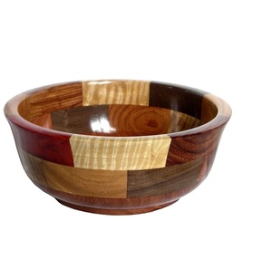 Ensaladera de madera ecológica de estilo único, accesorios de cocina, tazón para mezclar, hogar y cocina en nuevo estilo, ensaladera - Product Image 1