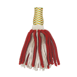 Insignias Hamza OEM Personalizadas de Alta Calidad con Borlas de Oro, Flecos Metálicos Religiosos Ecológicos al por Mayor para Prendas Hechas a Mano - Product Image 3