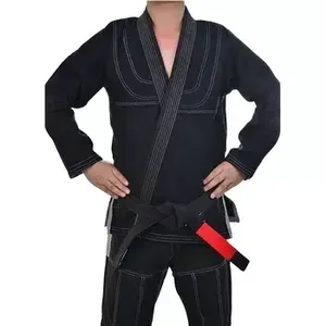 Uniforme de Jiu Jitsu Negro Profesional Shoyoroll, el Más Vendido, Personalizado para BJJ y Karate, con Bolsas para Uniformes, Lote para Competidores # 83 - Product Image 3