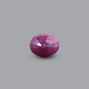 African Ruby 6.85 Carat Loose Gemstone Oval Emerald Cut for Fine Jewelry - Product Image 2