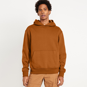 Sweat-shirts à capuche en molleton de coton de haute qualité pour hommes, personnalisables, avec poche avant, couleur personnalisée, pour l'hiver 2026 – Vente en gros - Product Image 1
