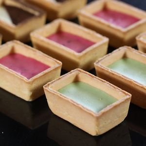 Wholesale Bulk Supply Factory Direct Sale Tart OEM/ODM Service HALAL Bakery Dessert Frozen Baked Egg Tart Shell YA04 720G <b>Sweet</b> - Product Image 5